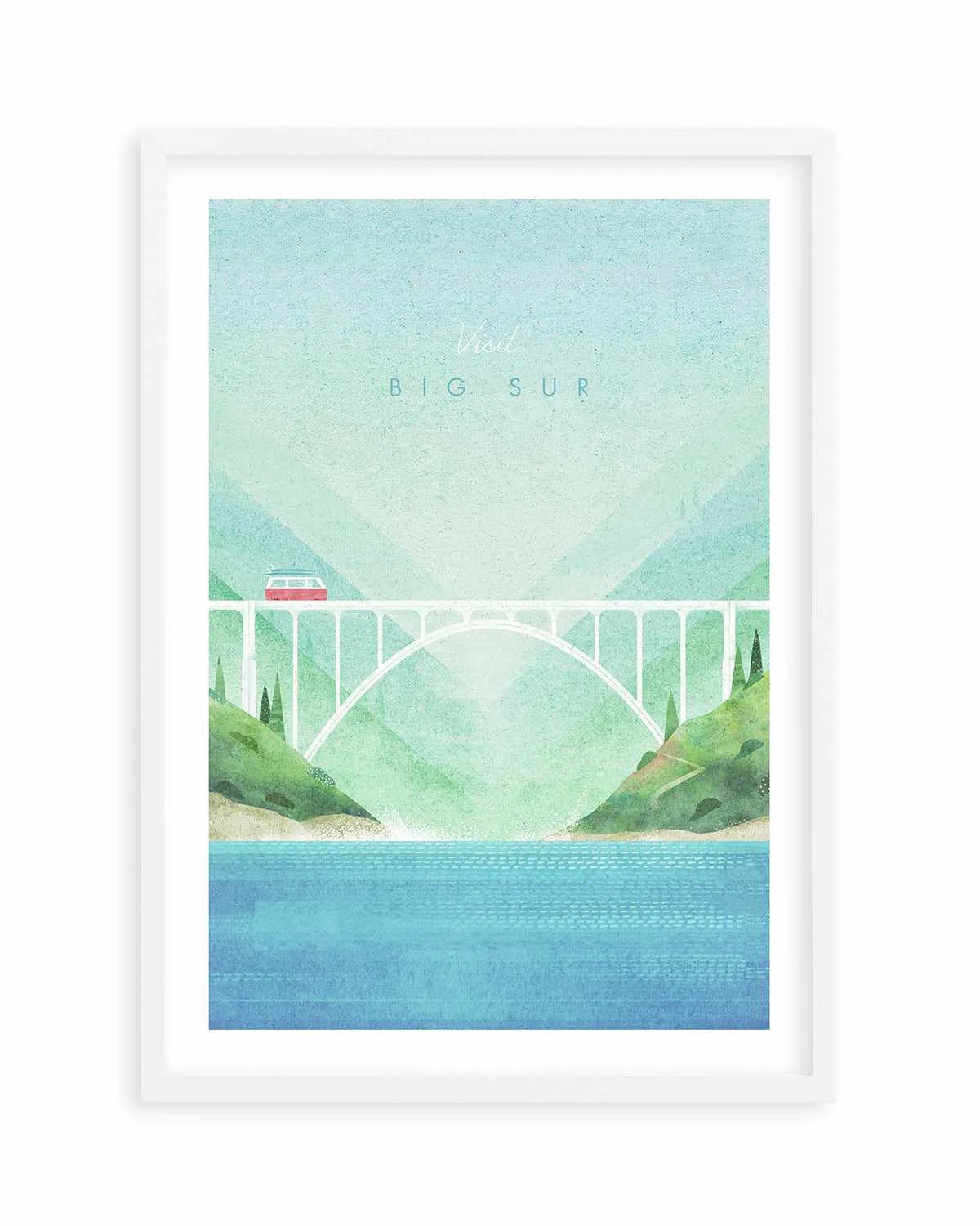 Big Sur by Henry Rivers Art Print from Olive et Oriel where you can shop wallpaper and artworks online