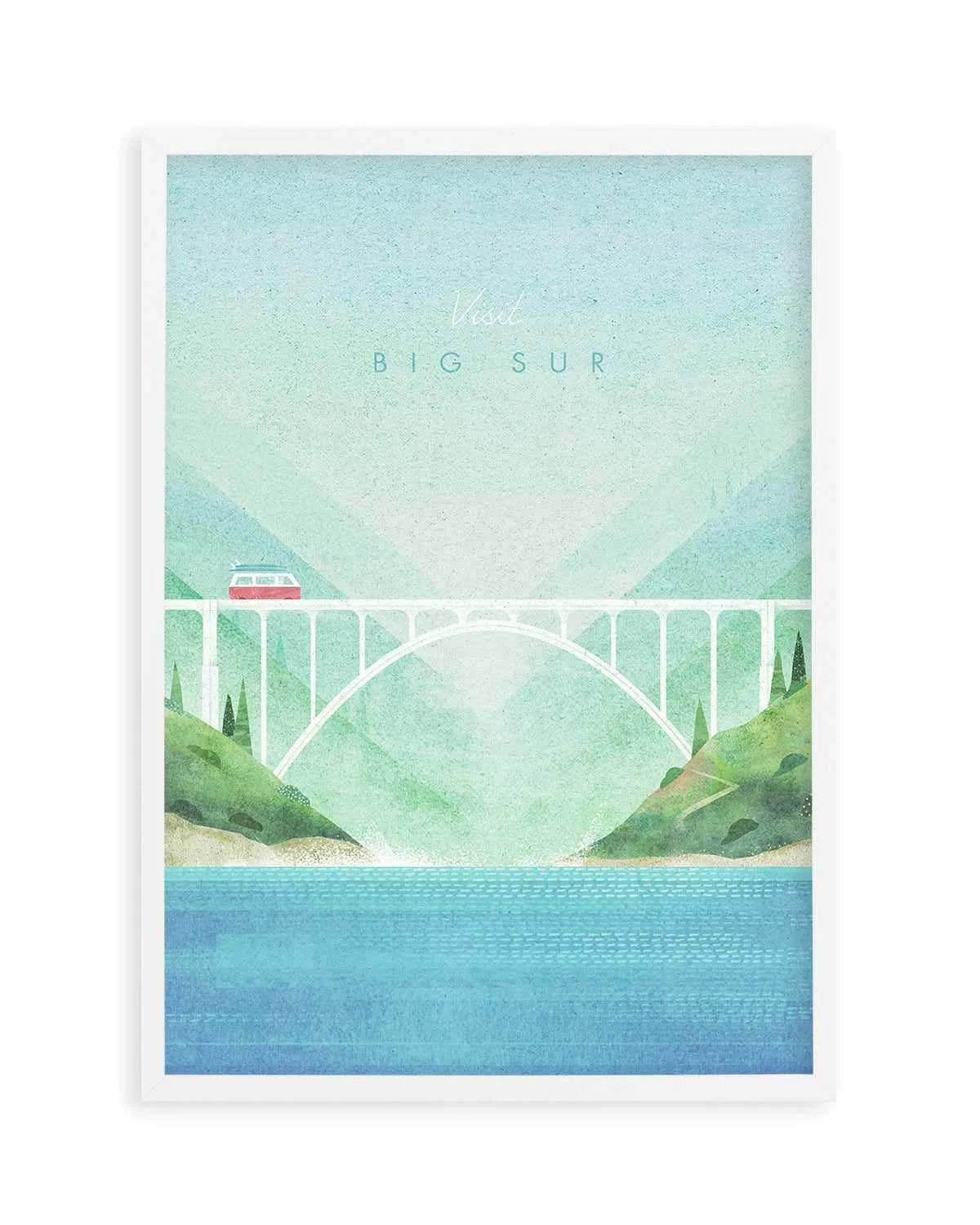 Big Sur by Henry Rivers Art Print from Olive et Oriel where you can shop wallpaper and artworks online