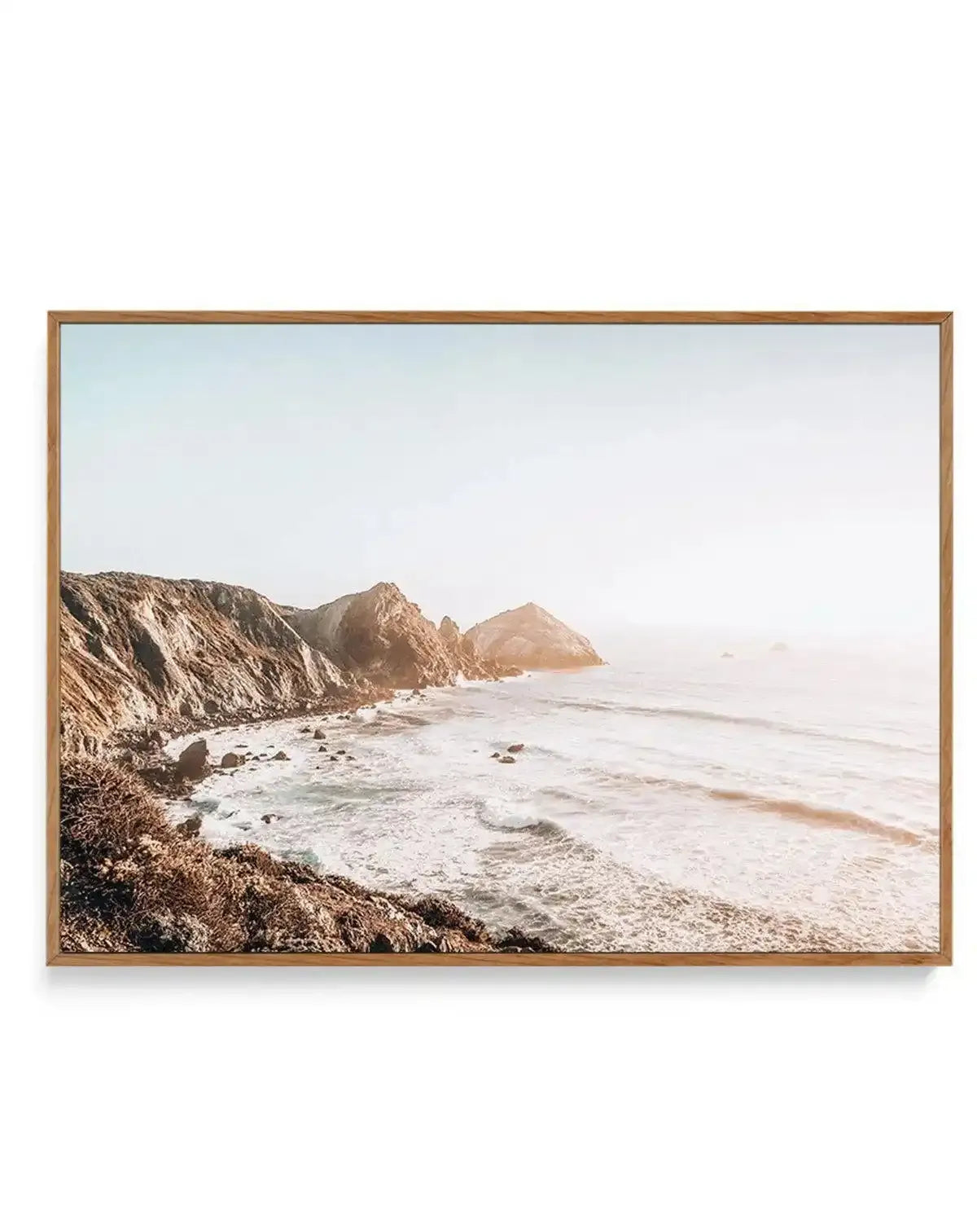 Big Sur, California | Framed Canvas-CANVAS-You can shop wall art online with Olive et Oriel for everything from abstract art to fun kids wall art. Our beautiful modern art prints and canvas art are available from large canvas prints to wall art paintings and our proudly Australian artwork collection offers only the highest quality framed large wall art and canvas art Australia - You can buy fashion photography prints or Hampton print posters and paintings on canvas from Olive et Oriel and have t