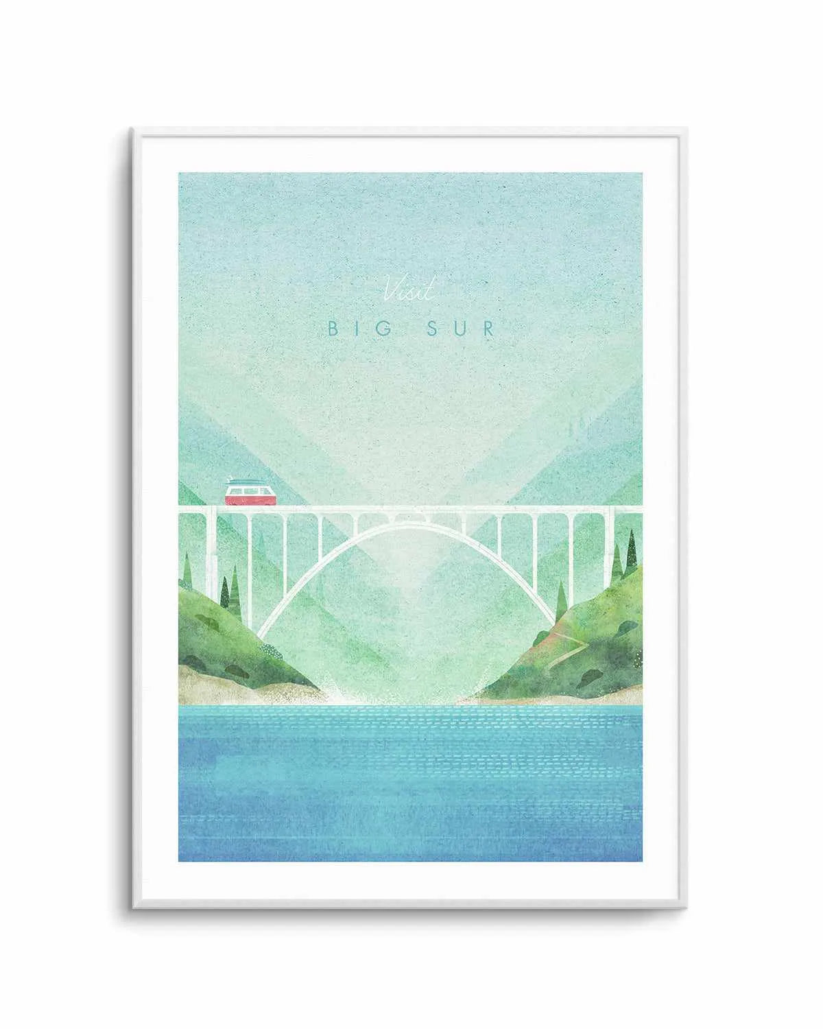 Big Sur by Henry Rivers Art Print from Olive et Oriel where you can shop wallpaper and artworks online
