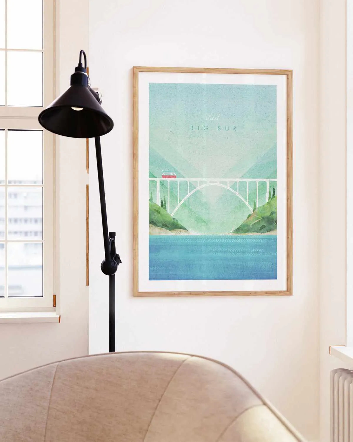 Big Sur by Henry Rivers Art Print from Olive et Oriel where you can shop wallpaper and artworks online