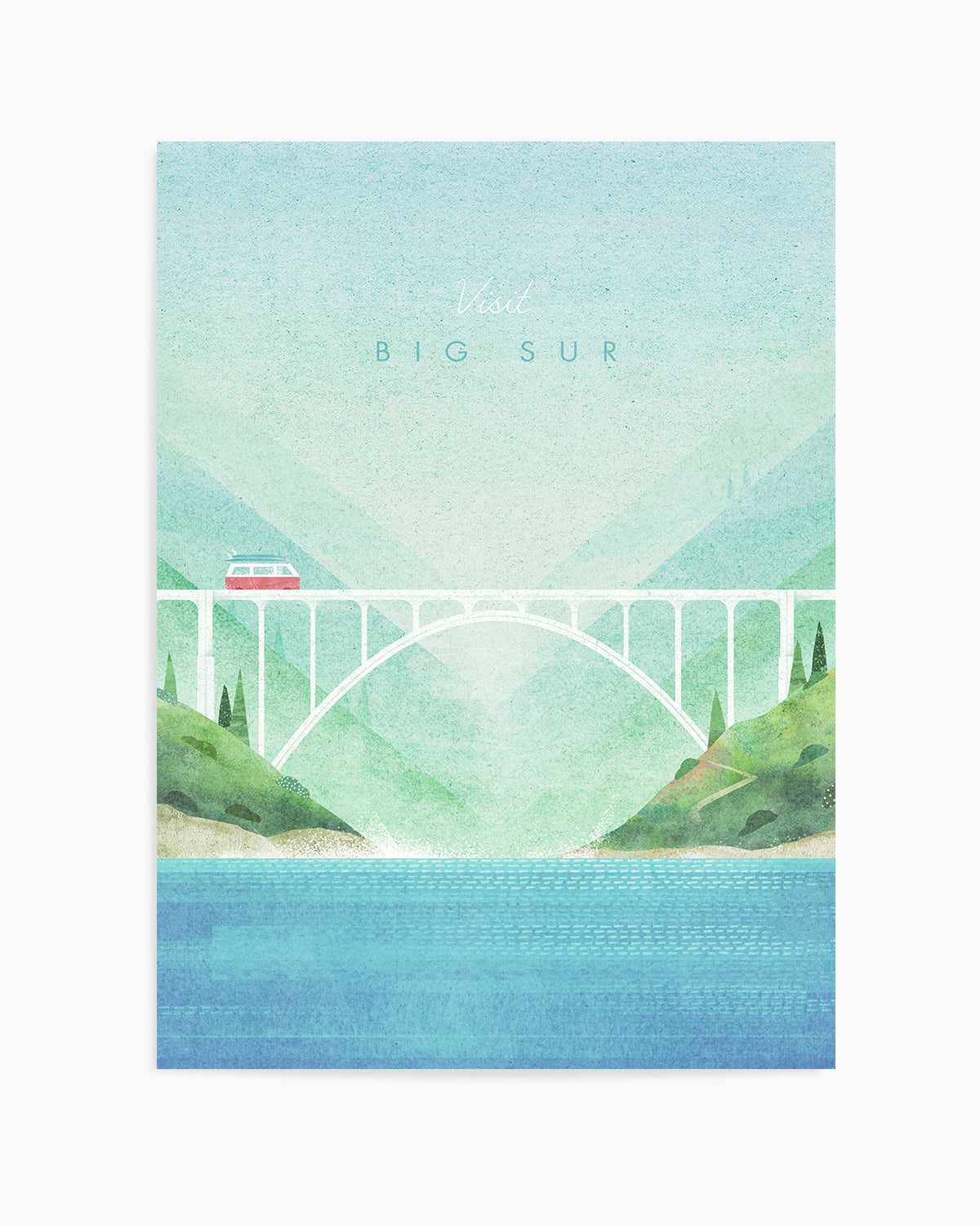 Big Sur by Henry Rivers Art Print