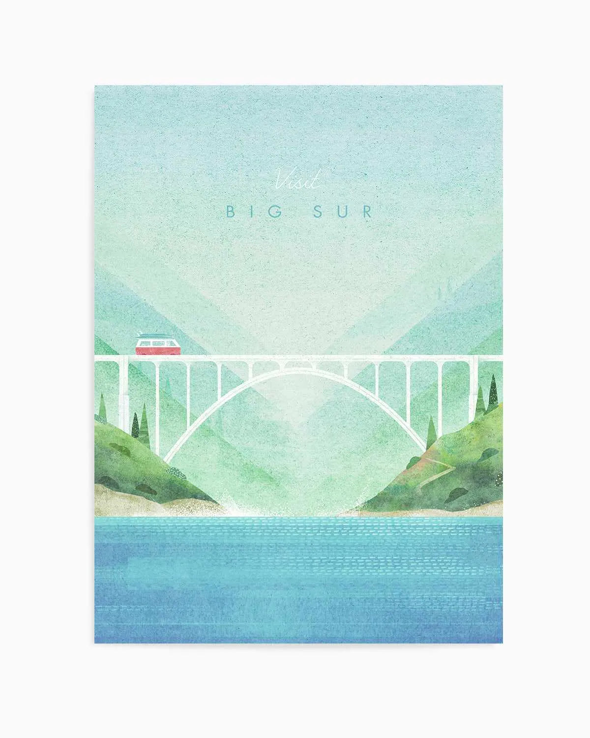 Big Sur by Henry Rivers Art Print from Olive et Oriel where you can shop wallpaper and artworks online