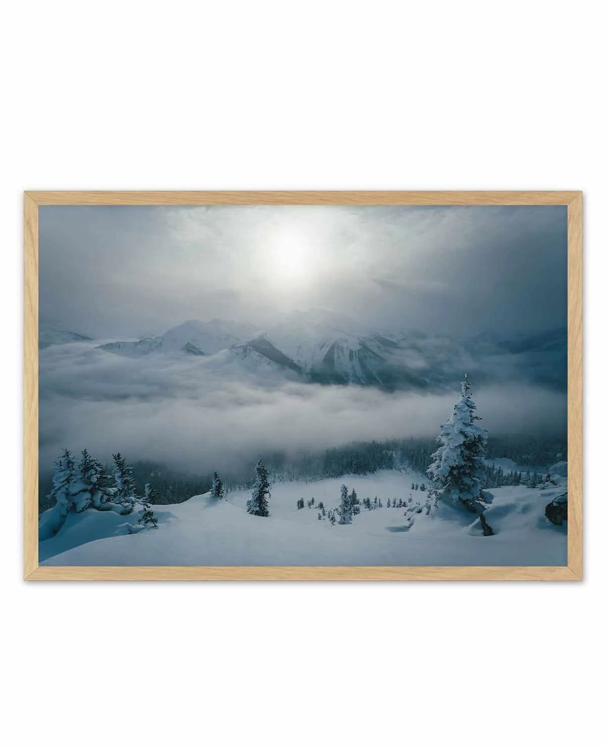 Big White by Kalen X | Art Print from Olive et Oriel where you can shop wallpaper and artworks online