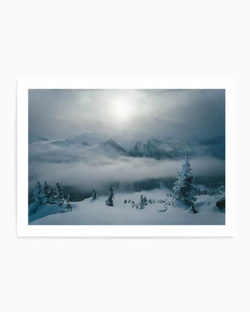 Big White by Kalen X | Art Print from Olive et Oriel where you can shop wallpaper and artworks online