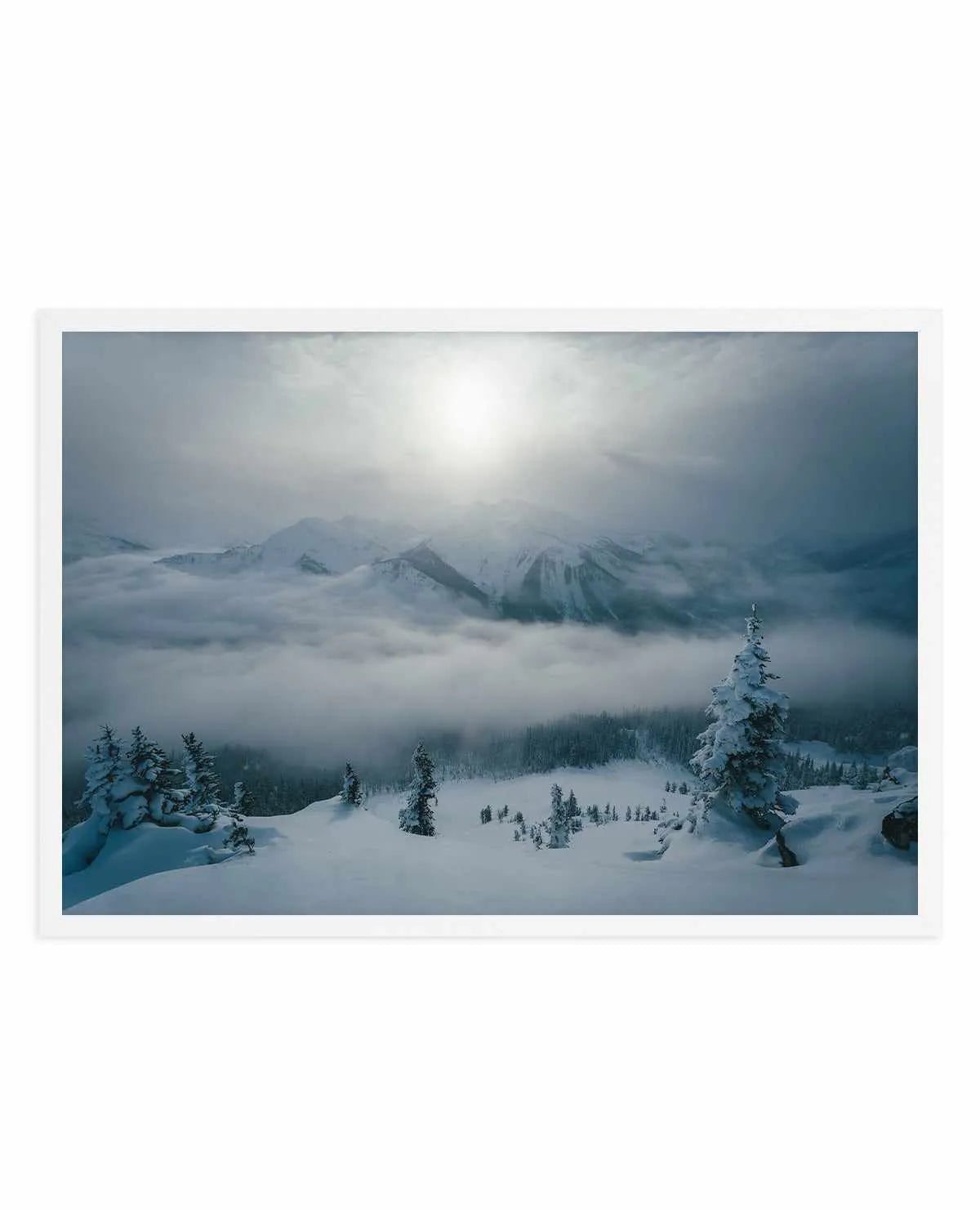 Big White by Kalen X | Art Print from Olive et Oriel where you can shop wallpaper and artworks online