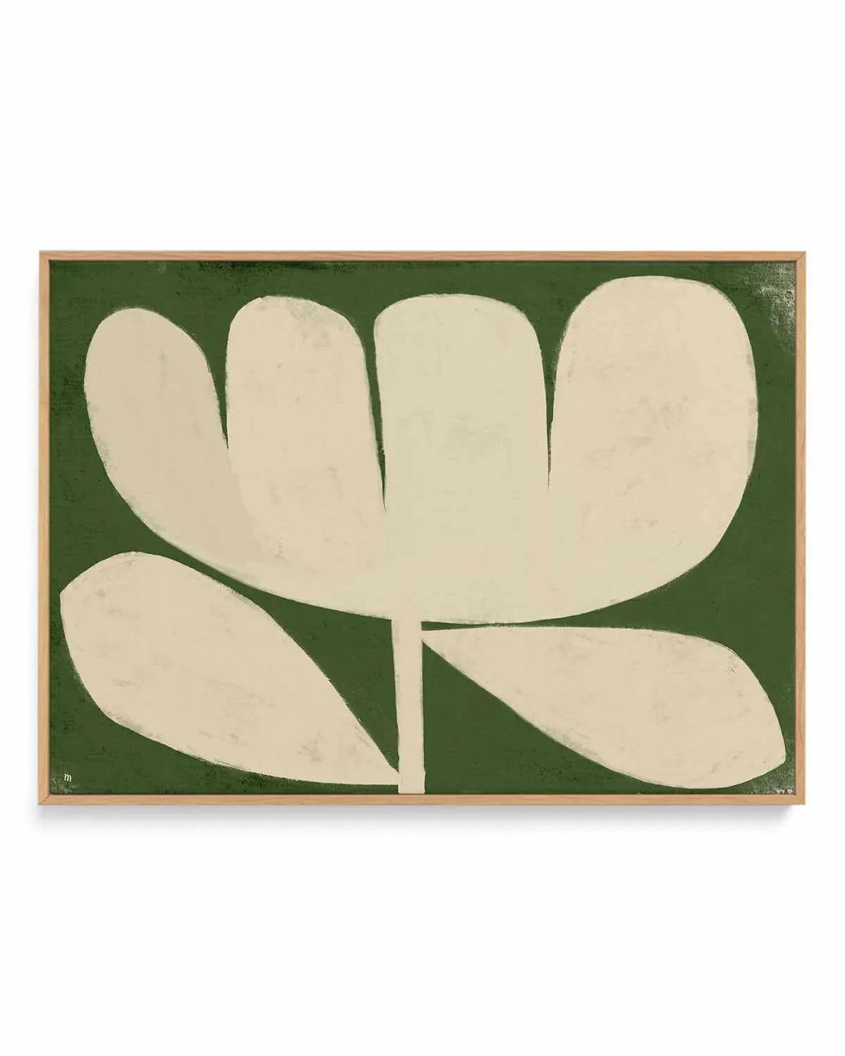 Big Flower by Marco Marella | Framed Canvas Art Print from Olive et Oriel where you can shop wallpaper and artworks online