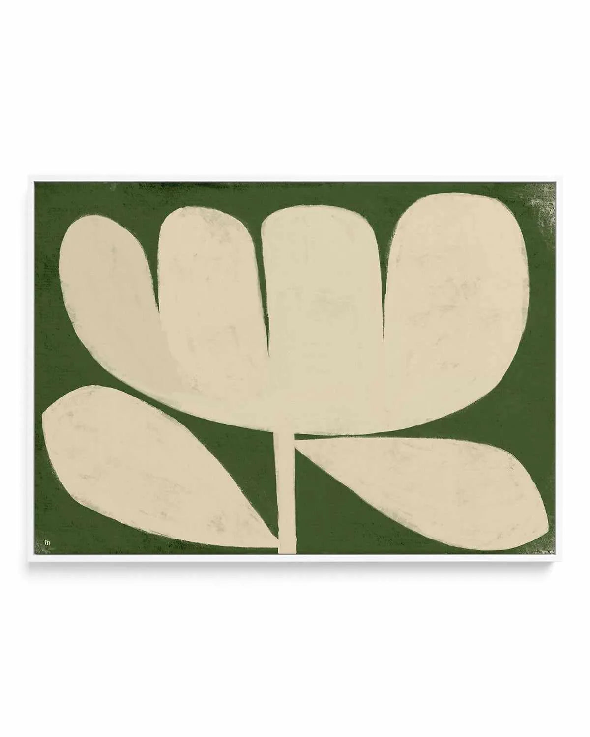 Big Flower by Marco Marella | Framed Canvas Art Print from Olive et Oriel where you can shop wallpaper and artworks online