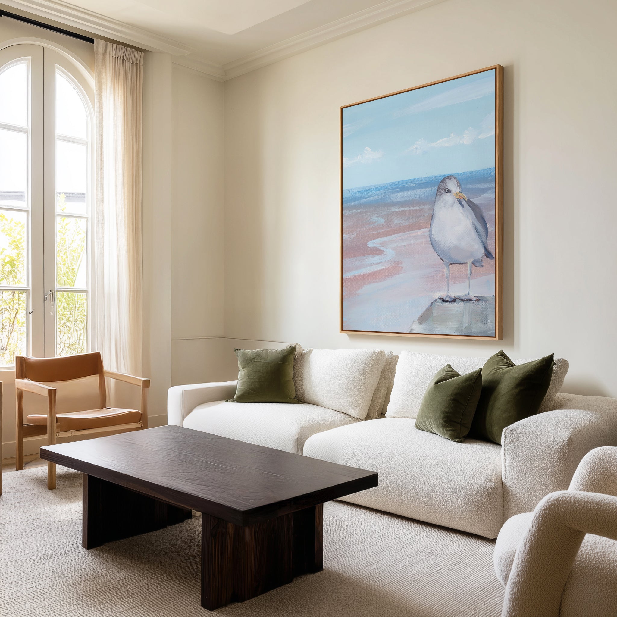 Birds Eye View by Meredith Howse | Framed Canvas Art Print