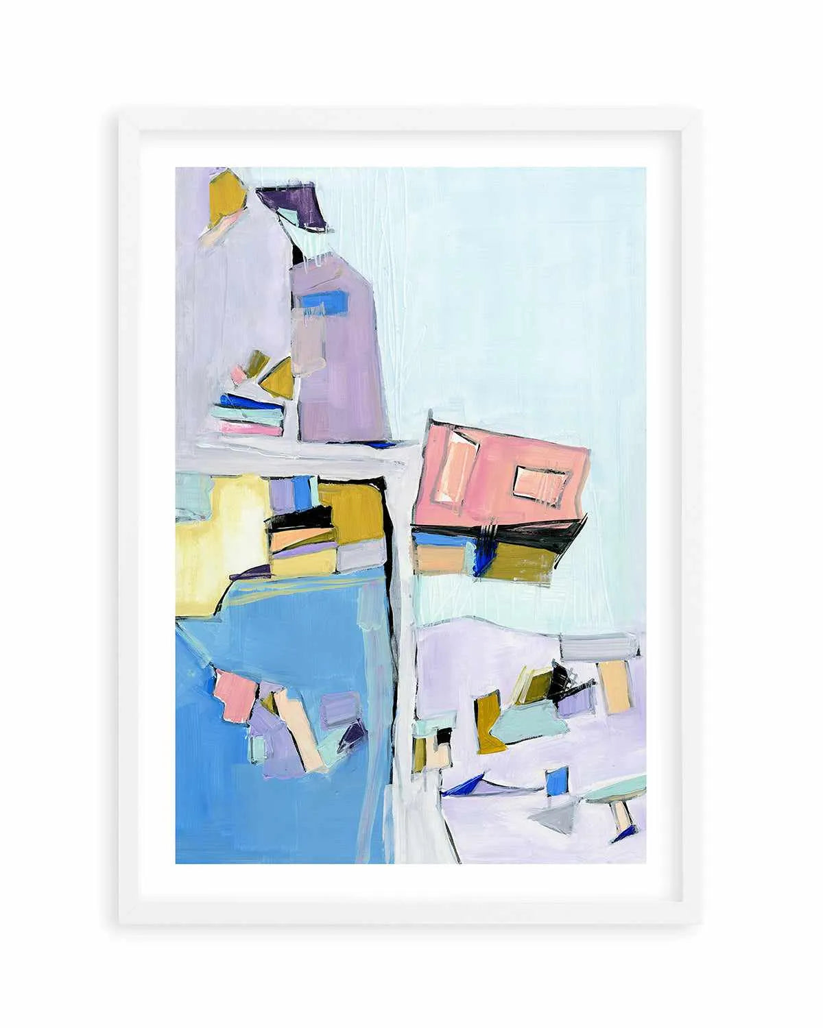 Birds Eye View I Art Print from Olive et Oriel where you can shop wallpaper and artworks online