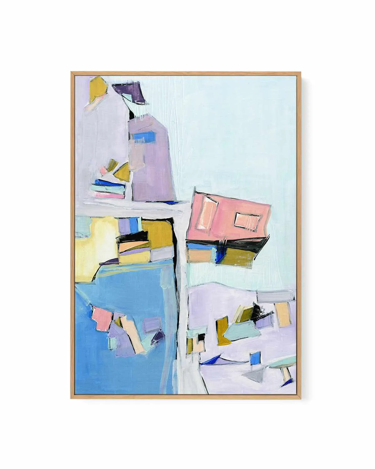 Birds Eye View I | Framed Canvas Art Print from Olive et Oriel where you can shop wallpaper and artworks online