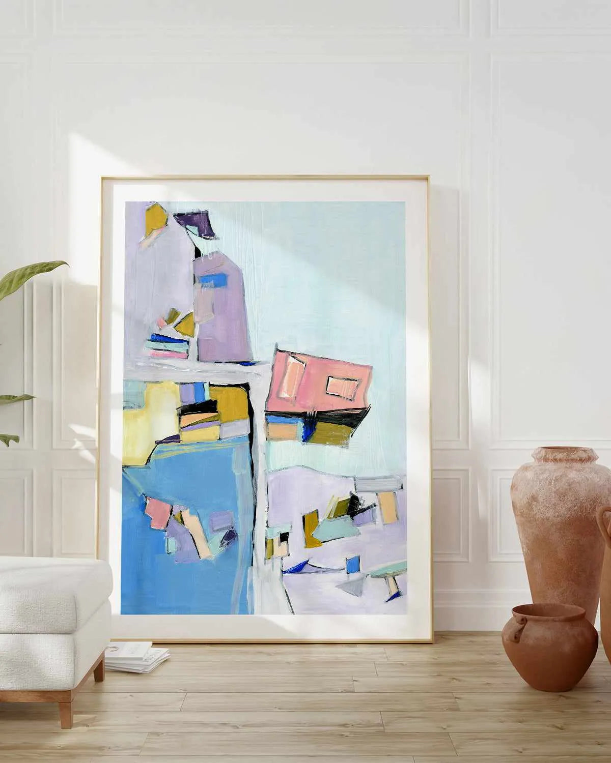 Birds Eye View I Art Print from Olive et Oriel where you can shop wallpaper and artworks online