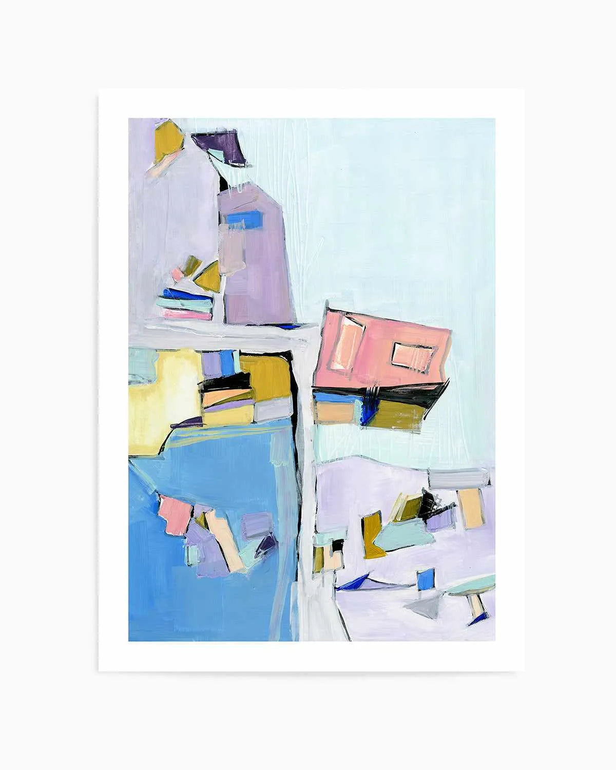 Birds Eye View I Art Print from Olive et Oriel where you can shop wallpaper and artworks online