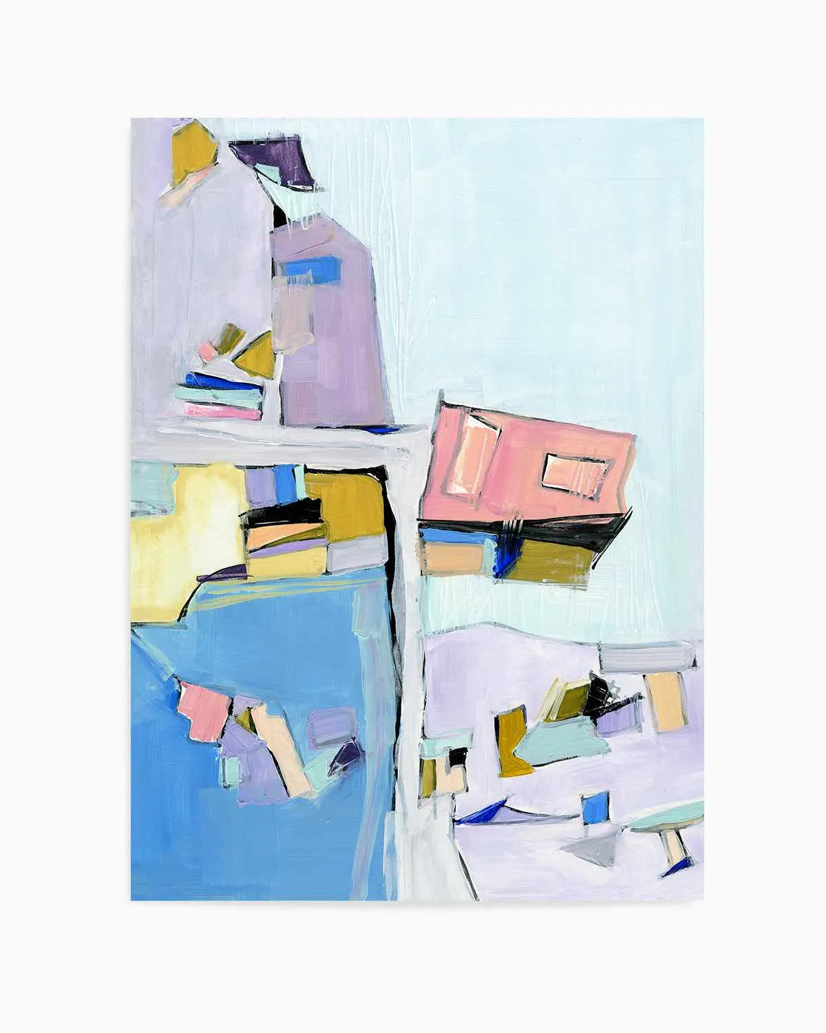 Birds Eye View I Art Print from Olive et Oriel where you can shop wallpaper and artworks online