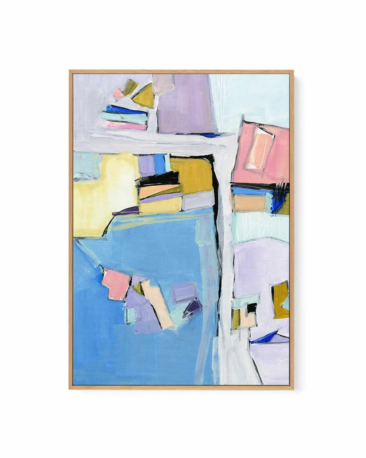 Birds Eye View II | Framed Canvas Art Print from Olive et Oriel where you can shop wallpaper and artworks online