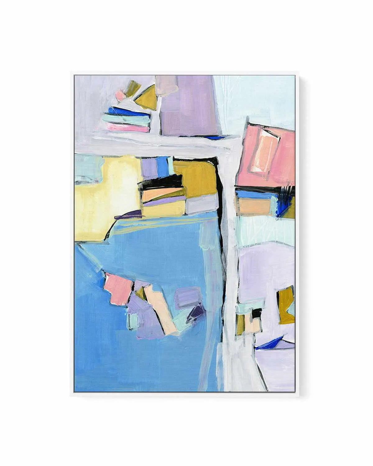 Birds Eye View II | Framed Canvas Art Print from Olive et Oriel where you can shop wallpaper and artworks online