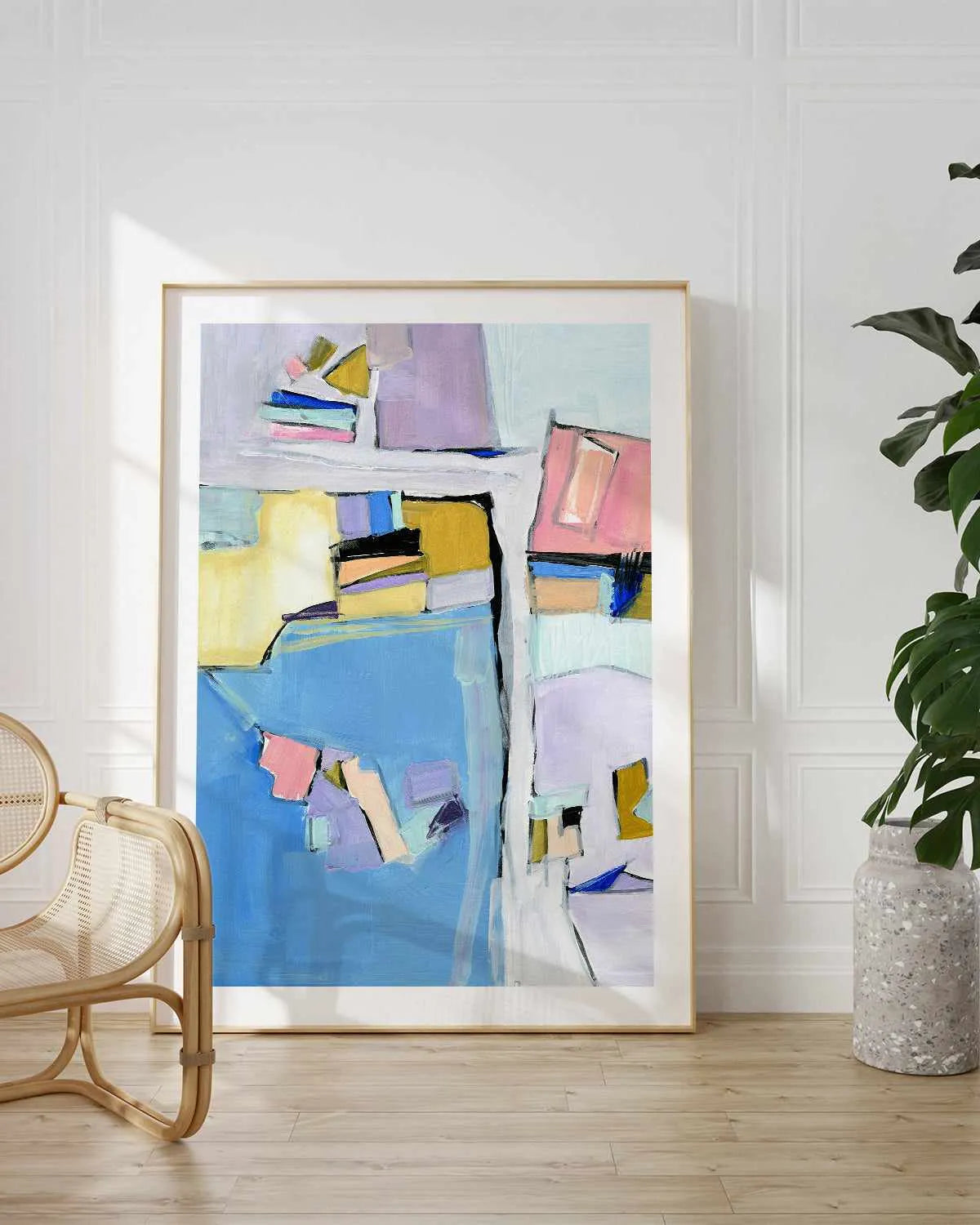 Birds Eye View II Art Print from Olive et Oriel where you can shop wallpaper and artworks online