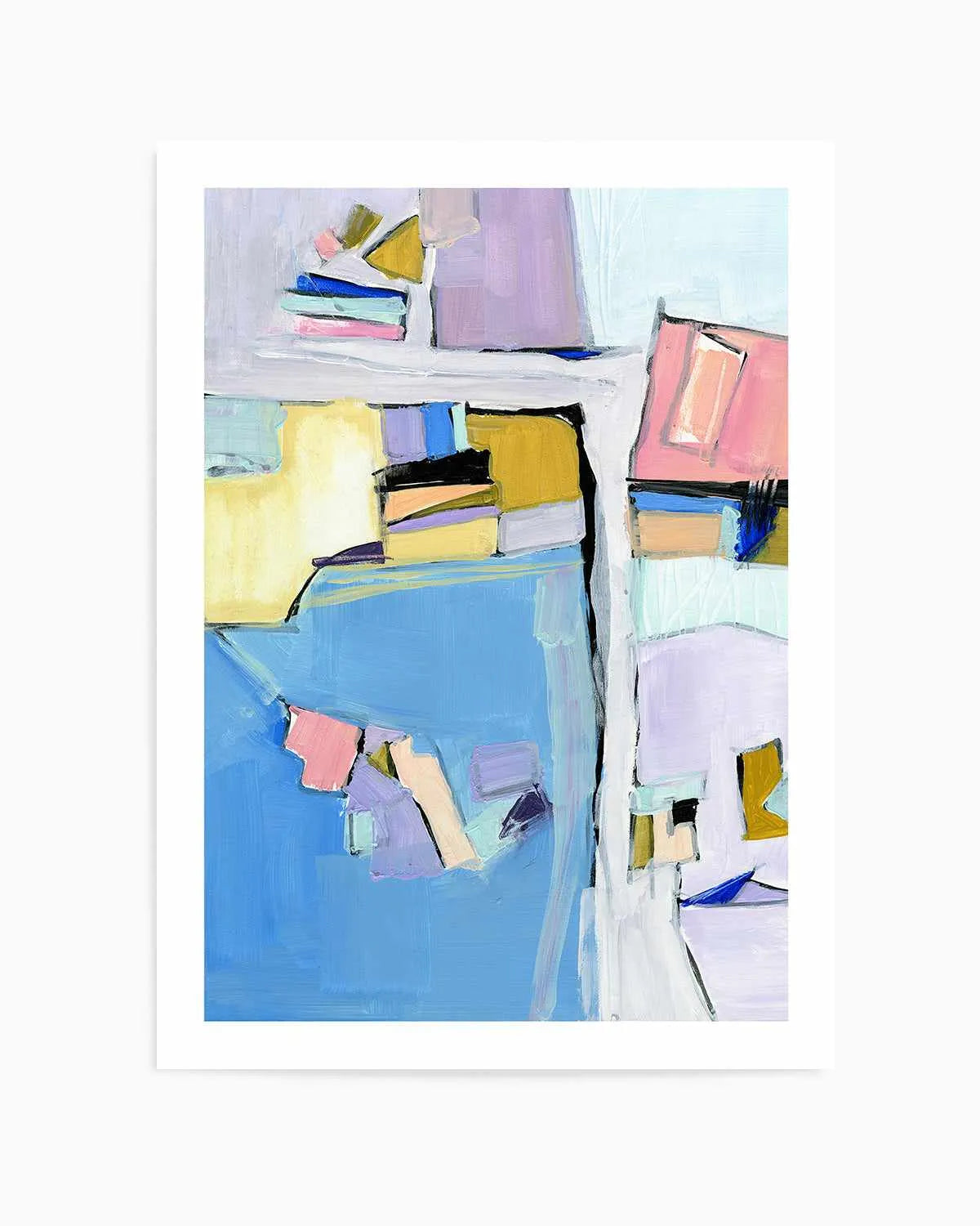 Birds Eye View II Art Print from Olive et Oriel where you can shop wallpaper and artworks online