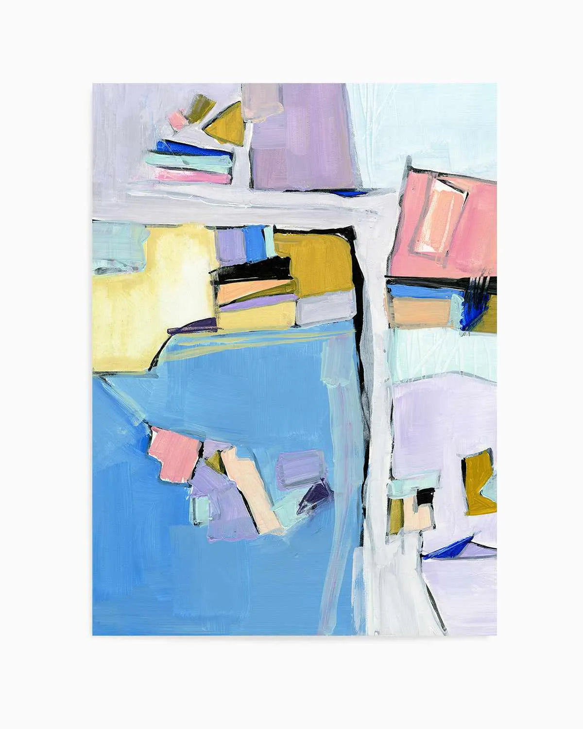 Birds Eye View II Art Print from Olive et Oriel where you can shop wallpaper and artworks online