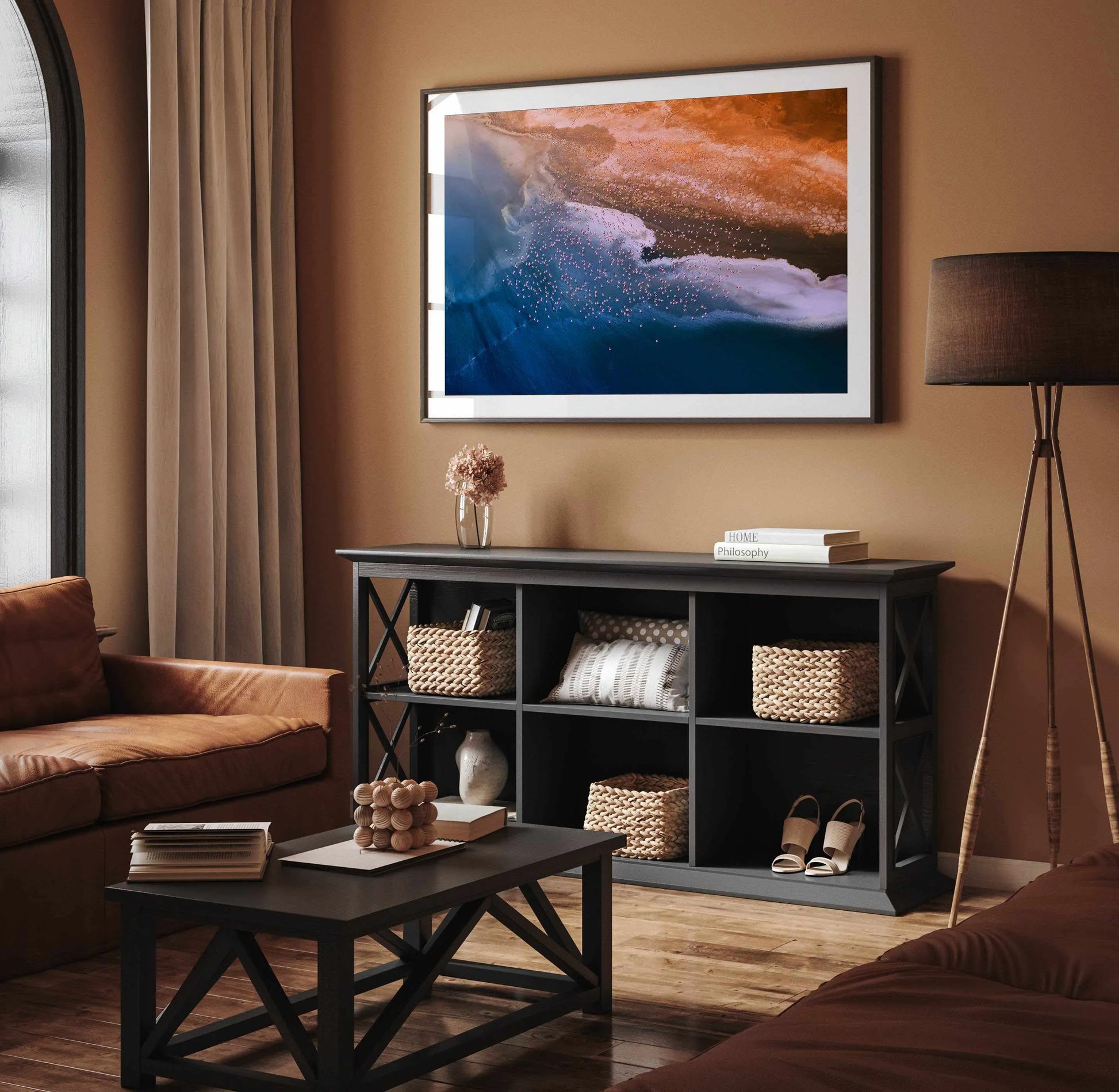 Birds in Flight by Phillip Chang Art Print from Olive et Oriel where you can shop wallpaper and artworks online