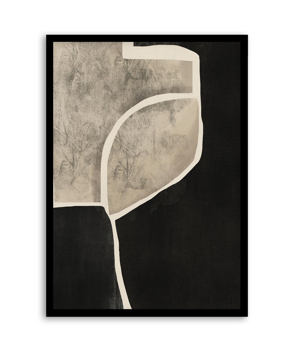 Black Abstract Mosaic by Little Dean | Art Print from Olive et Oriel where you can shop wallpaper and artworks online