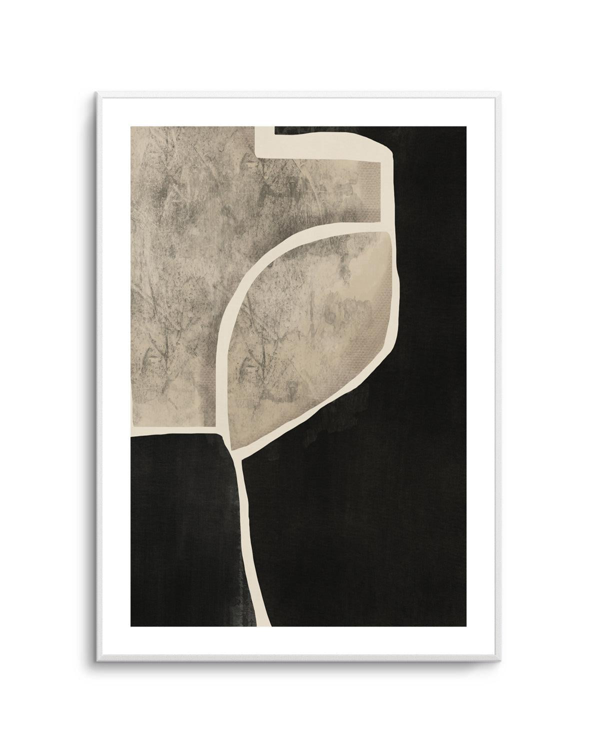 Black Abstract Mosaic by Little Dean | Art Print from Olive et Oriel where you can shop wallpaper and artworks online