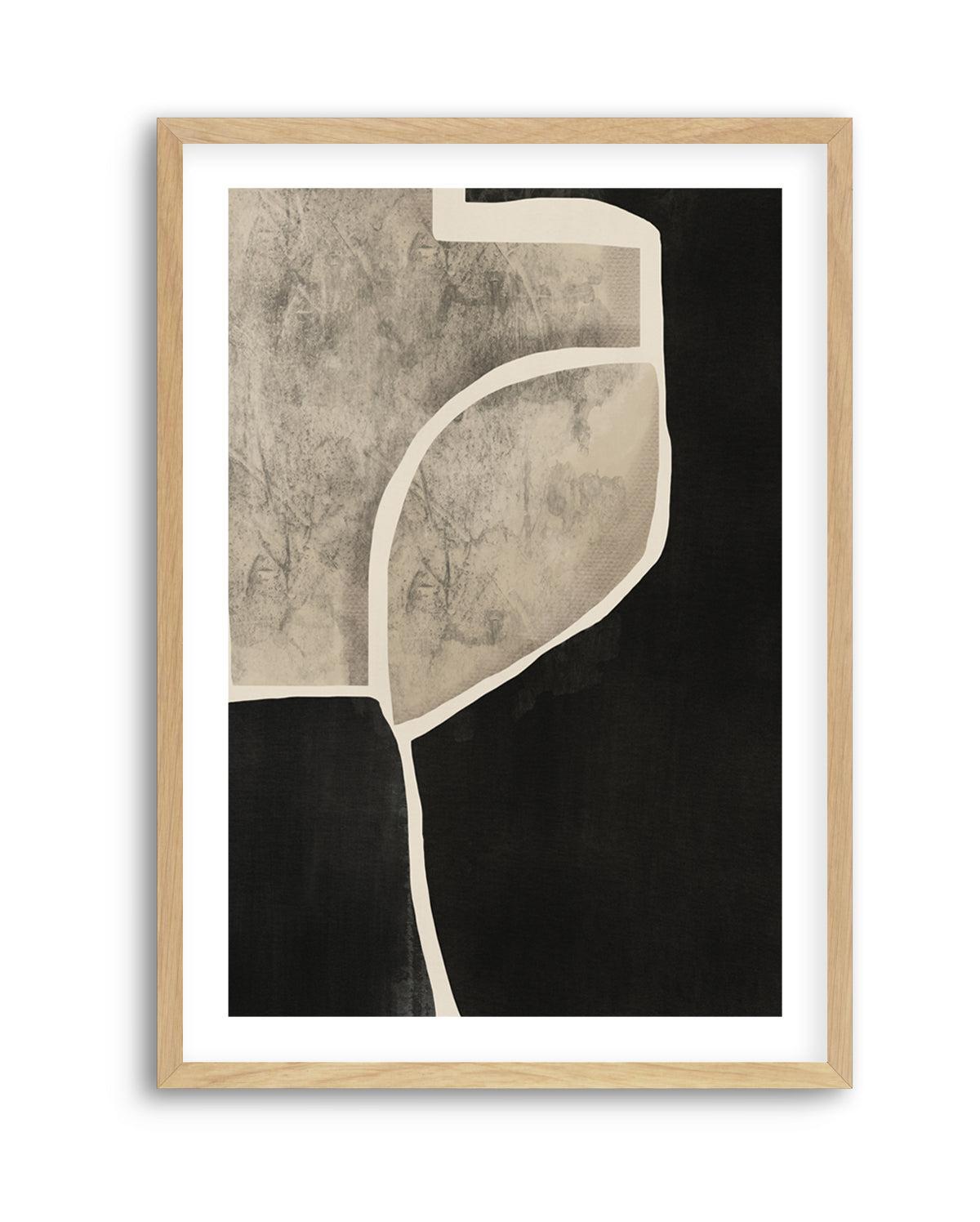 Black Abstract Mosaic by Little Dean | Art Print from Olive et Oriel where you can shop wallpaper and artworks online