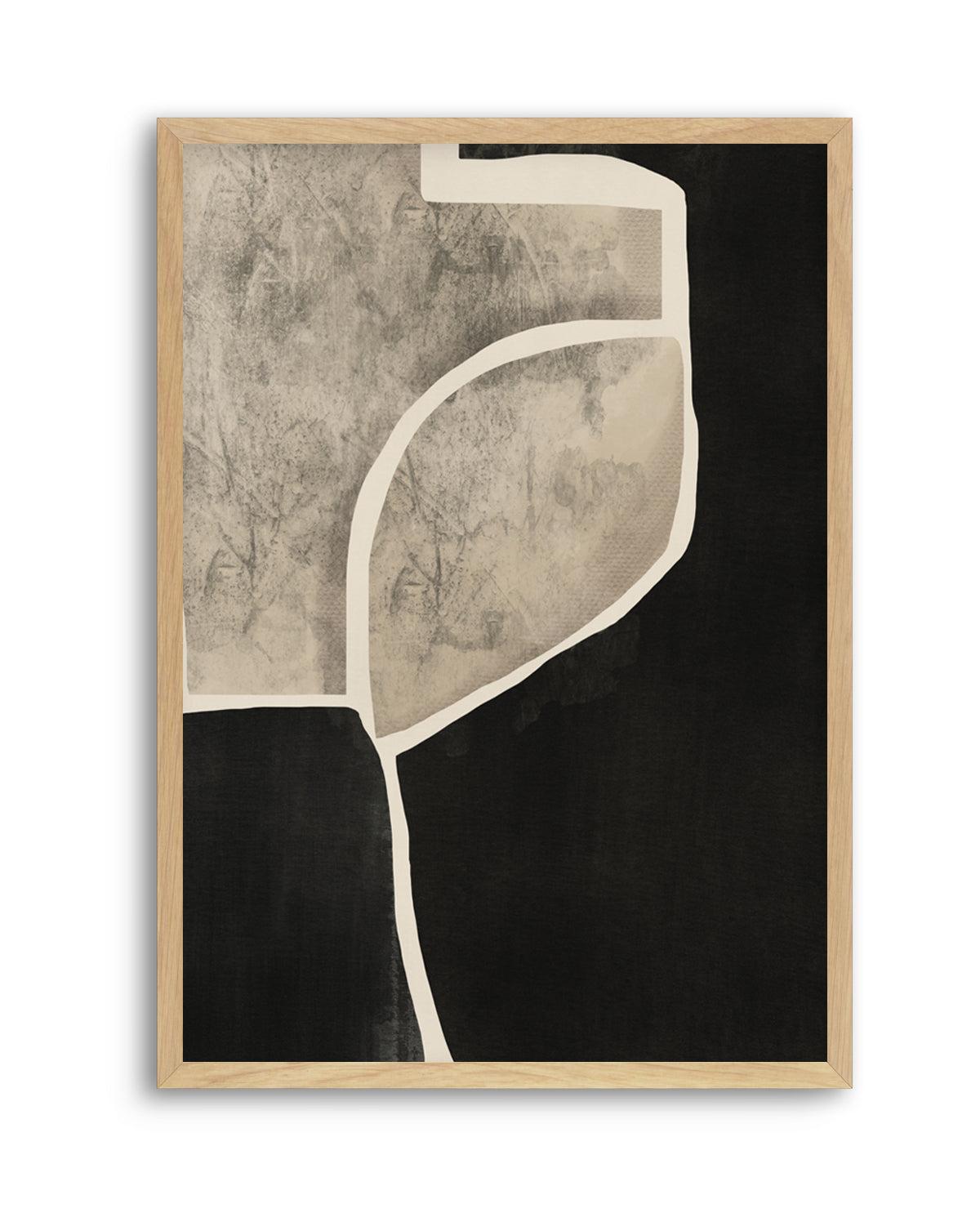 Black Abstract Mosaic by Little Dean | Art Print from Olive et Oriel where you can shop wallpaper and artworks online