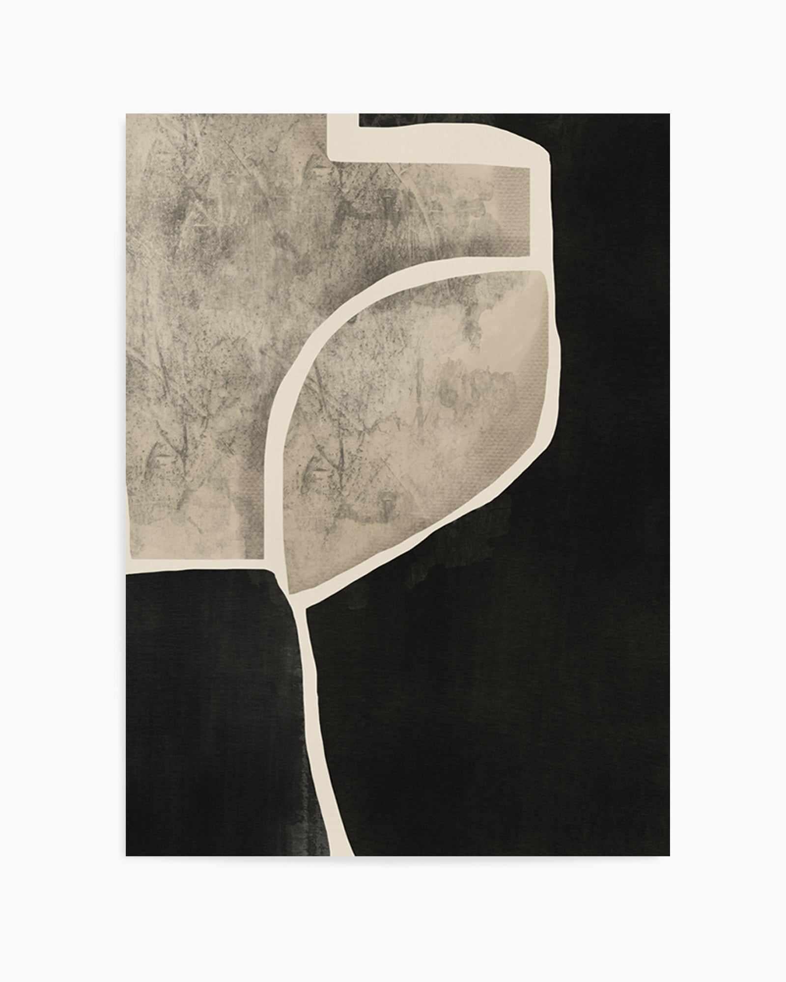 Black Abstract Mosaic by Little Dean | Art Print from Olive et Oriel where you can shop wallpaper and artworks online