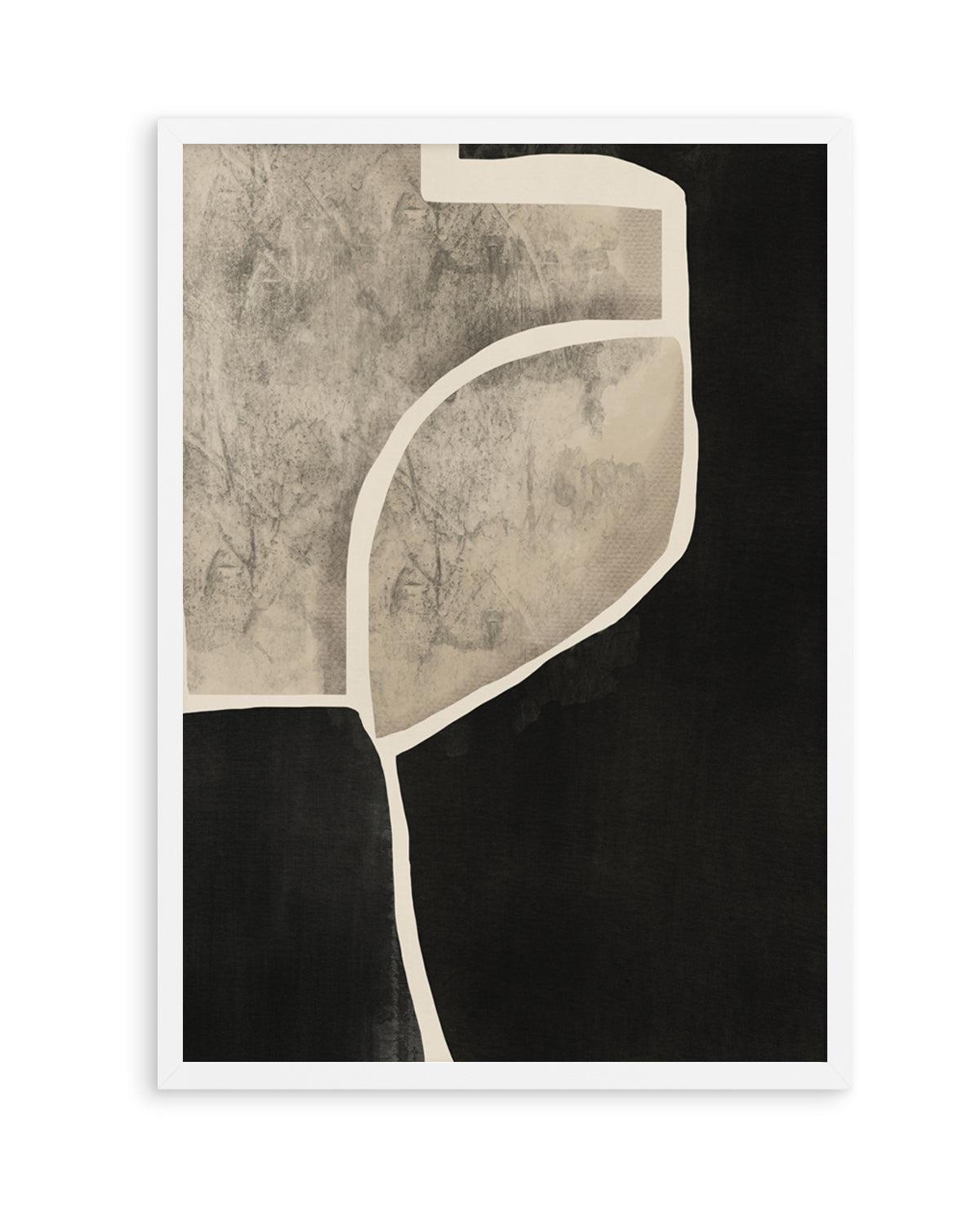 Black Abstract Mosaic by Little Dean | Art Print from Olive et Oriel where you can shop wallpaper and artworks online