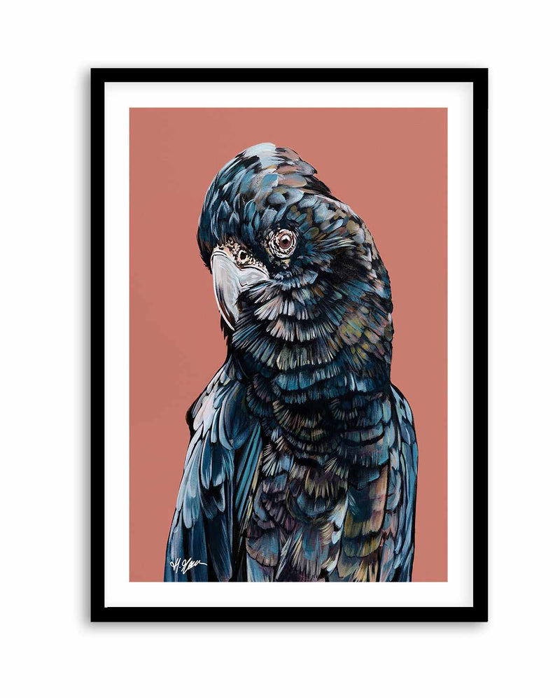 Black Cockatoo II by Heylie Morris | Art Print