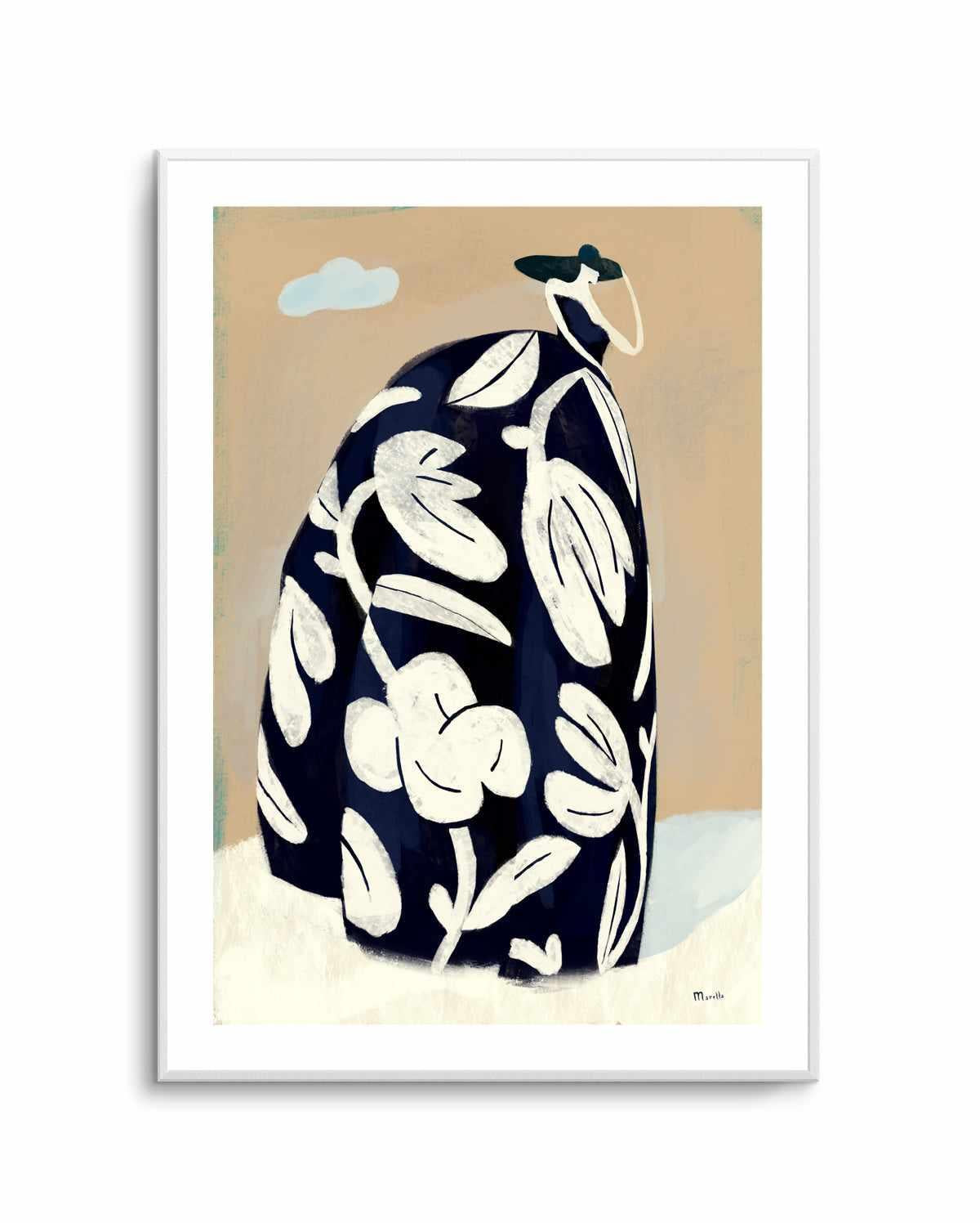 Black Dress by Marco Marella | Art Print from Olive et Oriel where you can shop wallpaper and artworks online