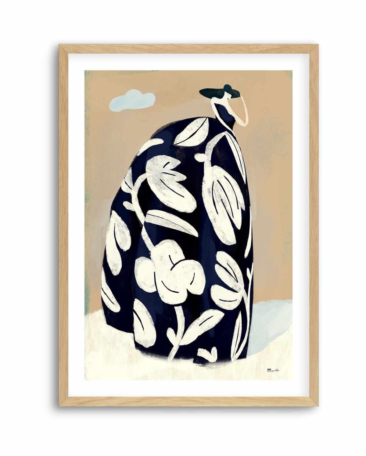 Black Dress by Marco Marella | Art Print from Olive et Oriel where you can shop wallpaper and artworks online