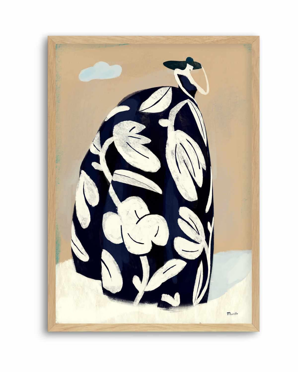 Black Dress by Marco Marella | Art Print from Olive et Oriel where you can shop wallpaper and artworks online