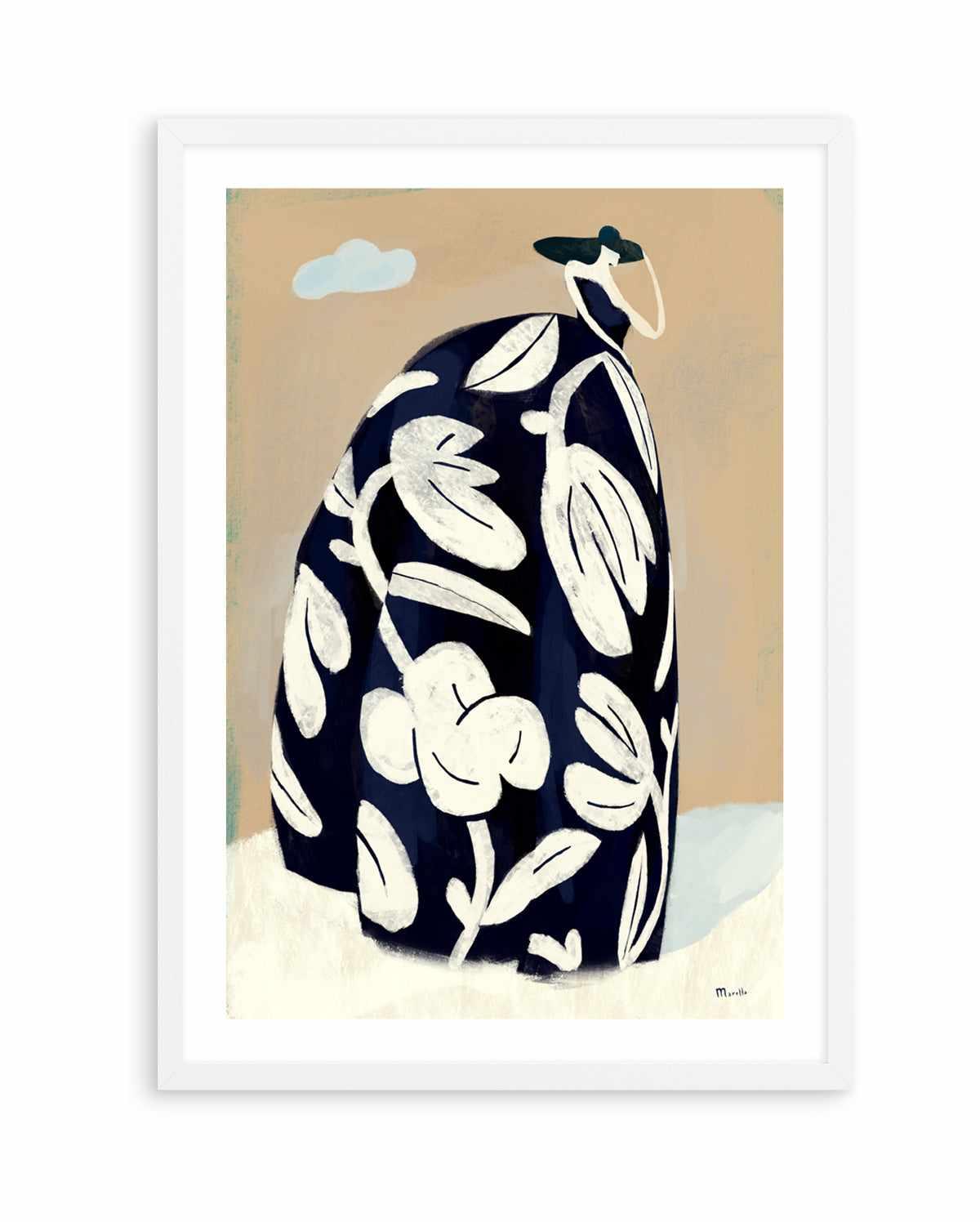 Black Dress by Marco Marella | Art Print from Olive et Oriel where you can shop wallpaper and artworks online