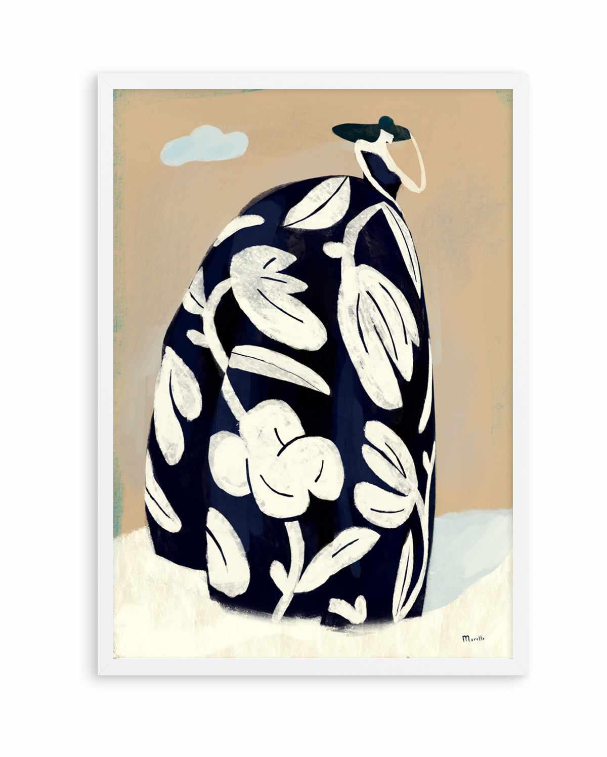 Black Dress by Marco Marella | Art Print from Olive et Oriel where you can shop wallpaper and artworks online