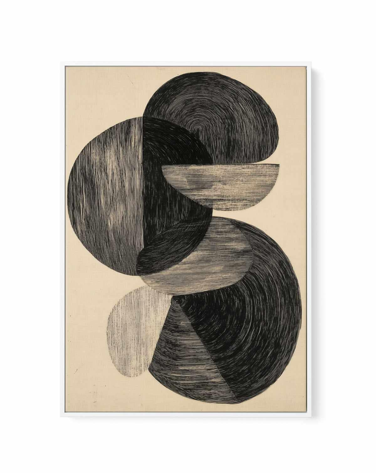 Black Freeform by Melloi Art Prints | Framed Canvas Art Print from Olive et Oriel where you can shop wallpaper and artworks online