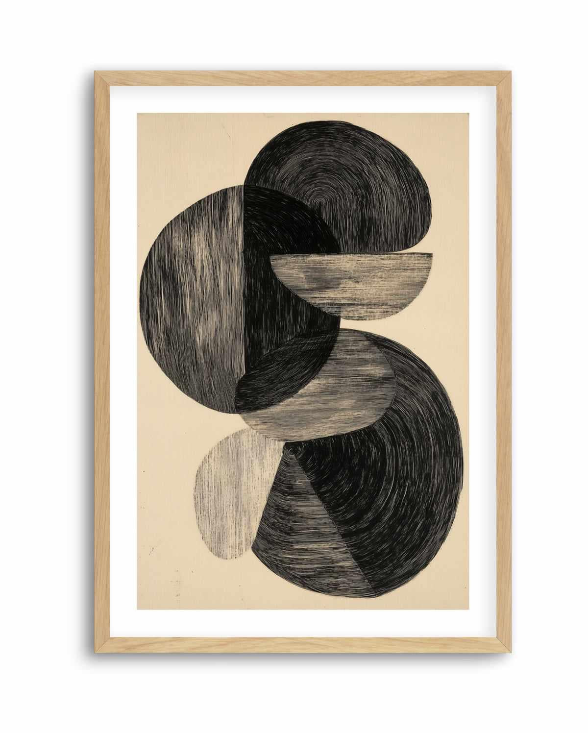 Black Freeform by Melloi Art Prints | Art Print from Olive et Oriel where you can shop wallpaper and artworks online