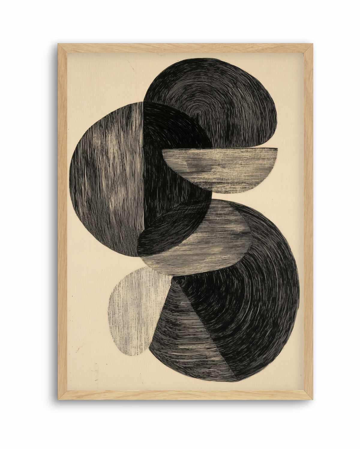 Black Freeform by Melloi Art Prints | Art Print from Olive et Oriel where you can shop wallpaper and artworks online