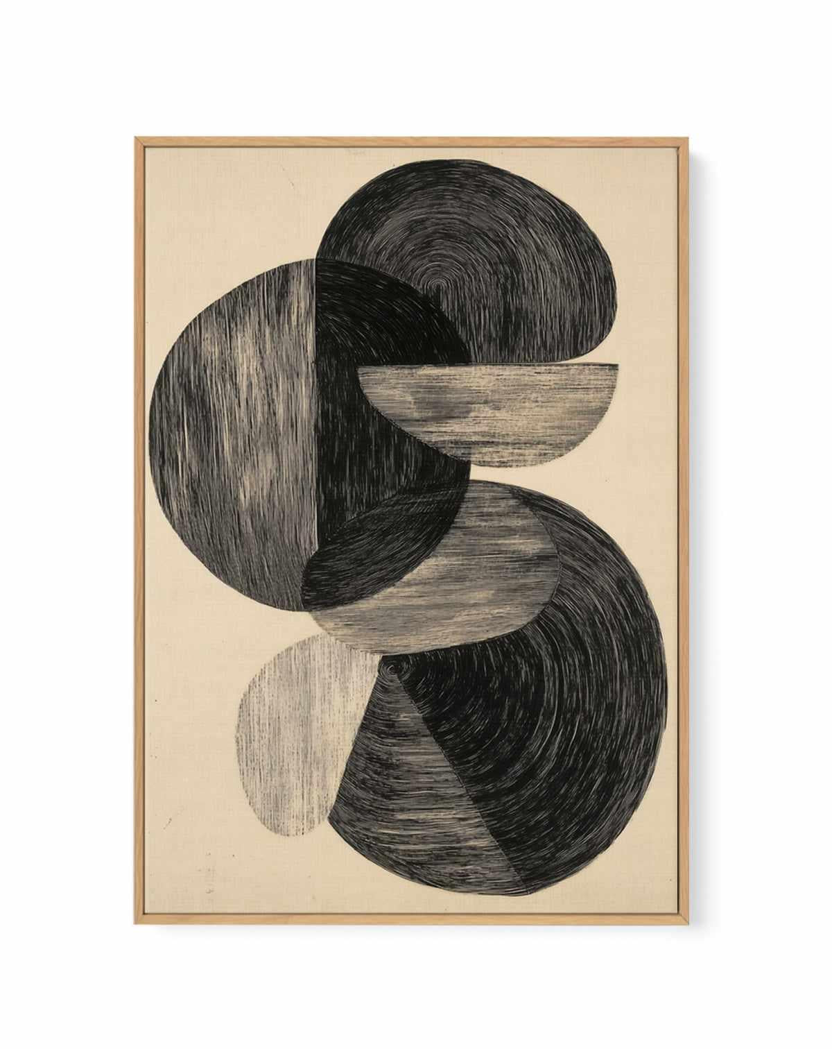 Black Freeform by Melloi Art Prints | Framed Canvas Art Print from Olive et Oriel where you can shop wallpaper and artworks online