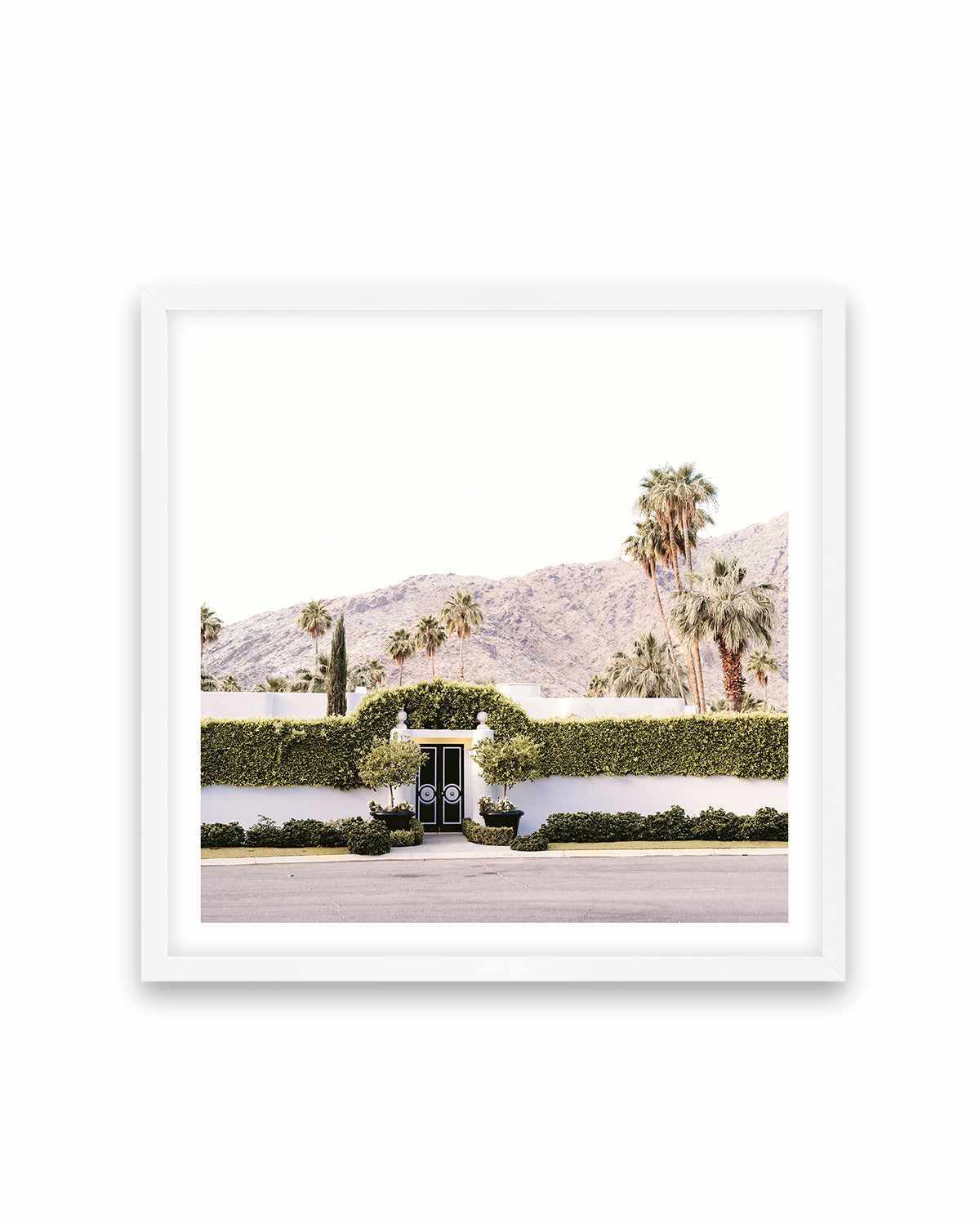 Black Gate, Palm Springs Art Print