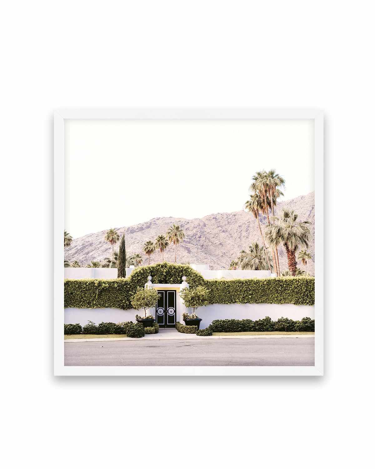 Black Gate, Palm Springs Art Print