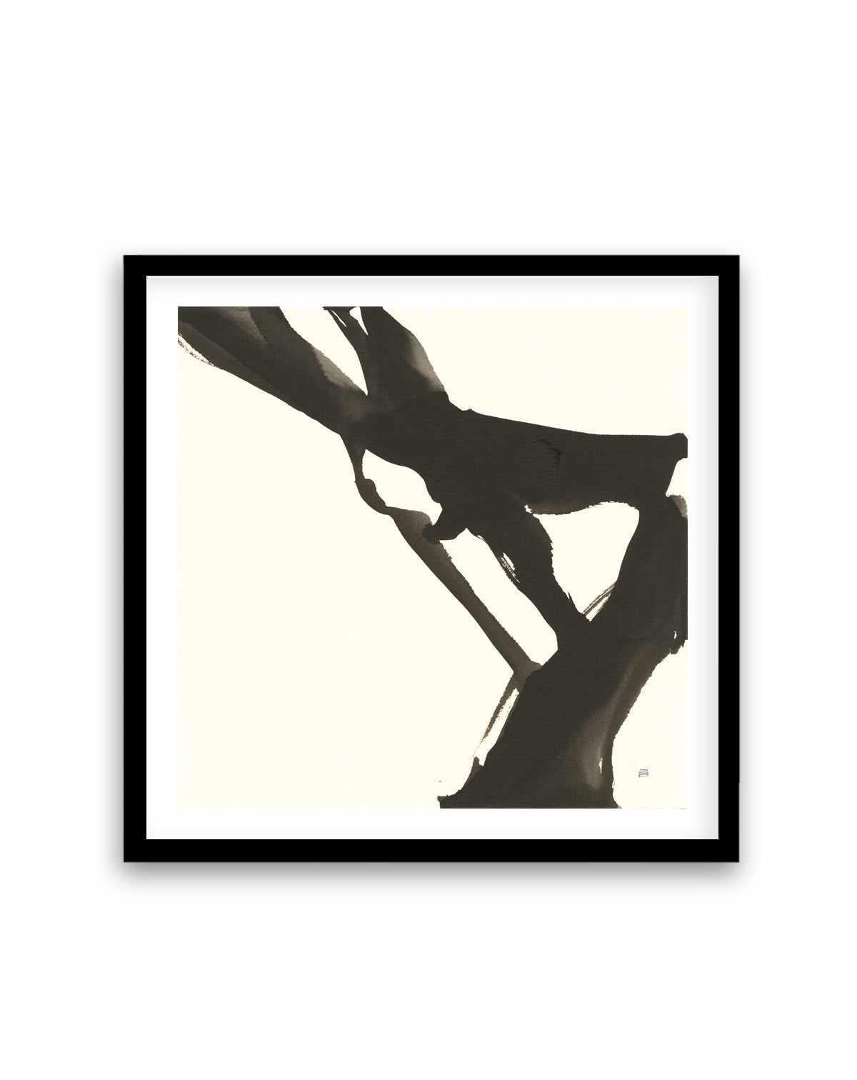 Black Gesture I | Art Print from Olive et Oriel where you can shop wallpaper and artworks online
