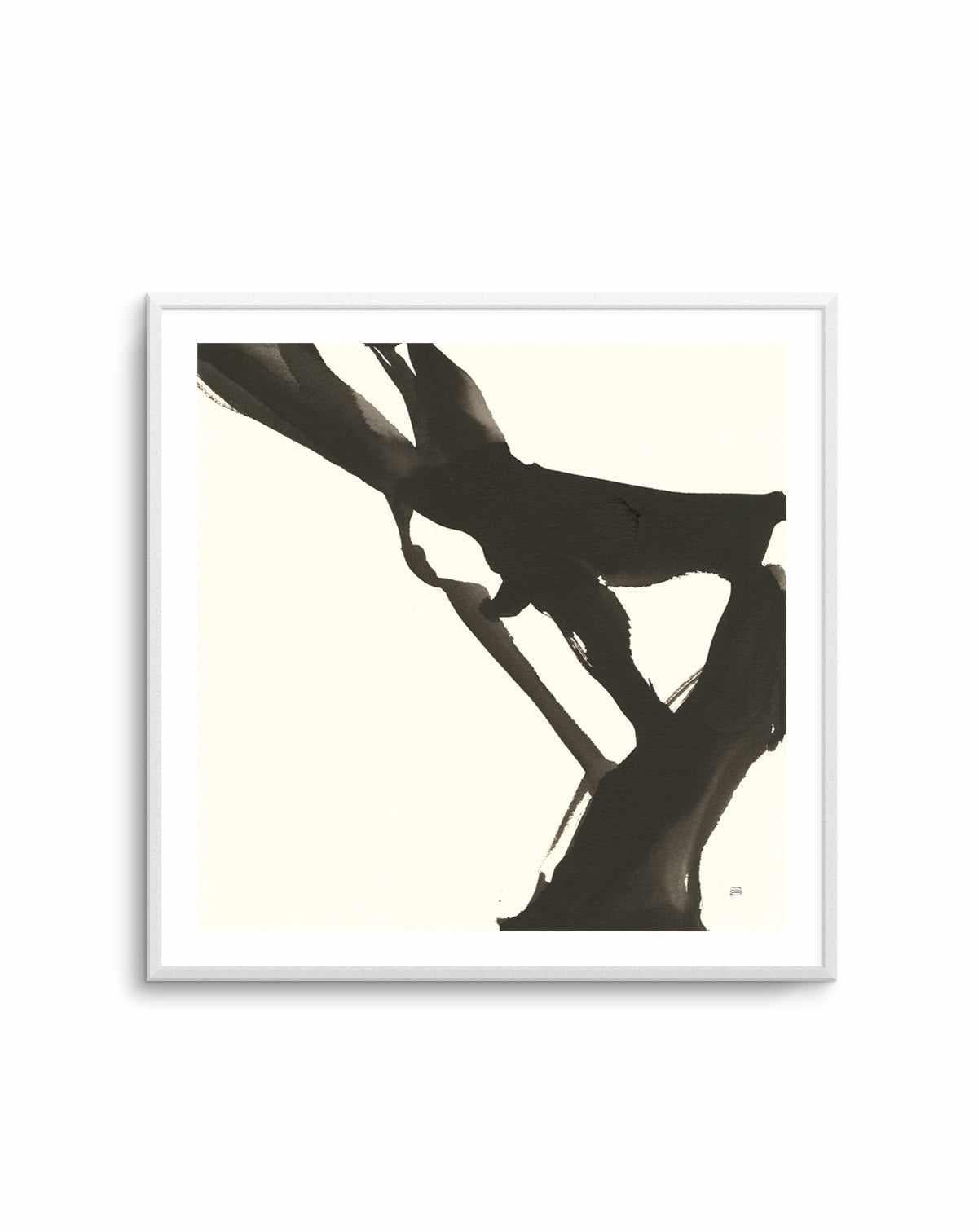 Black Gesture I | Art Print from Olive et Oriel where you can shop wallpaper and artworks online