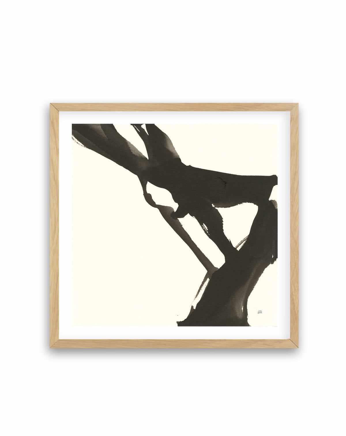 Black Gesture I | Art Print from Olive et Oriel where you can shop wallpaper and artworks online