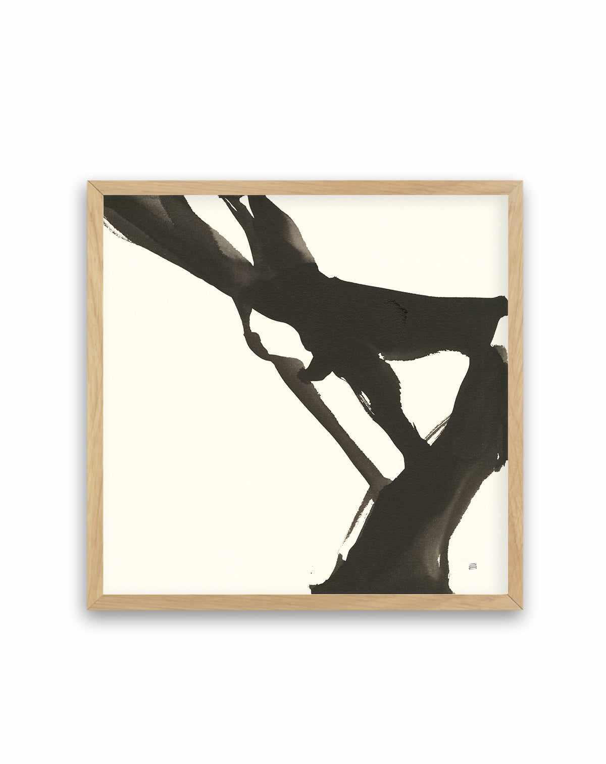 Black Gesture I | Art Print from Olive et Oriel where you can shop wallpaper and artworks online