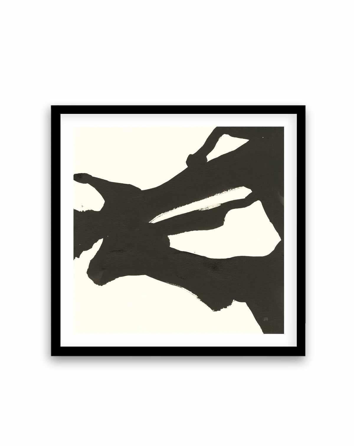 Black Gesture II | Art Print from Olive et Oriel where you can shop wallpaper and artworks online