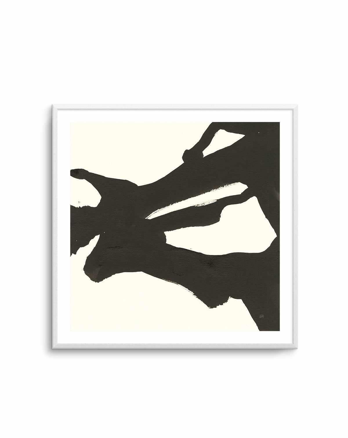 Black Gesture II | Art Print from Olive et Oriel where you can shop wallpaper and artworks online