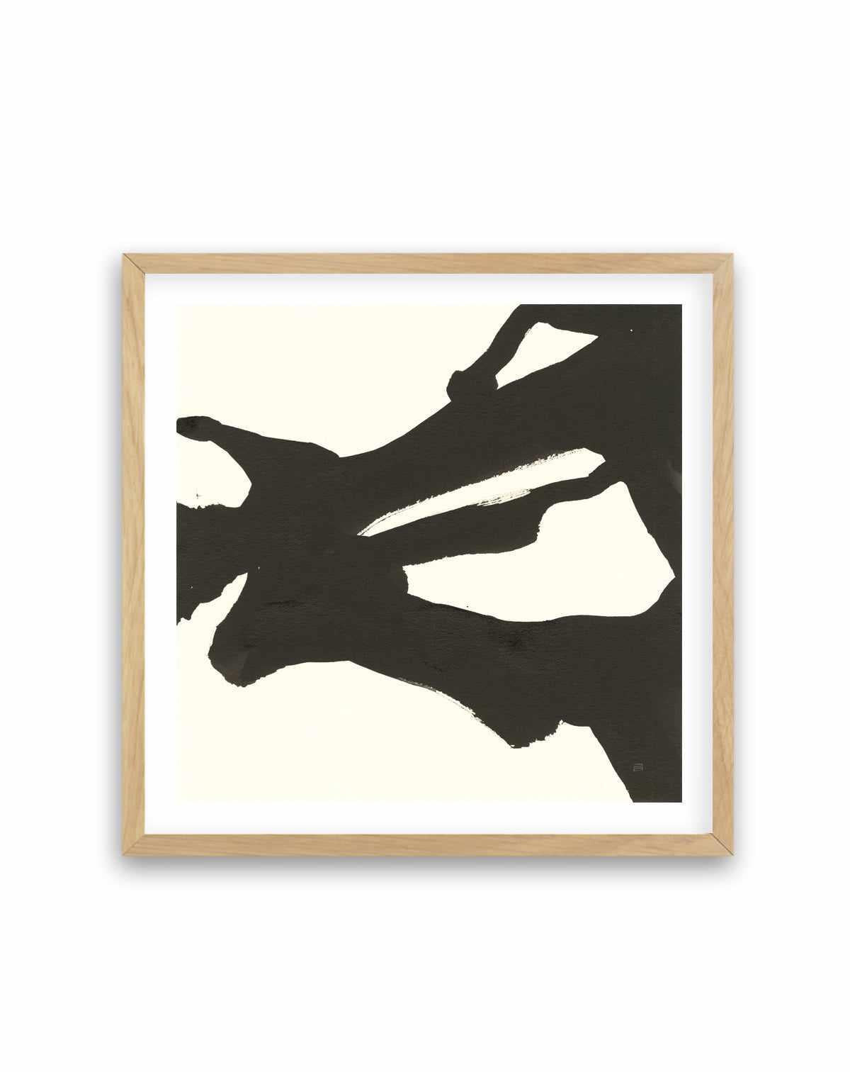 Black Gesture II | Art Print from Olive et Oriel where you can shop wallpaper and artworks online