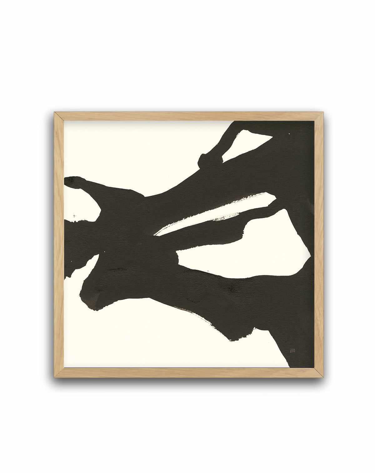 Black Gesture II | Art Print from Olive et Oriel where you can shop wallpaper and artworks online